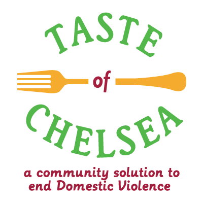 Sabor de Chelsea taste of chelsea logo +  